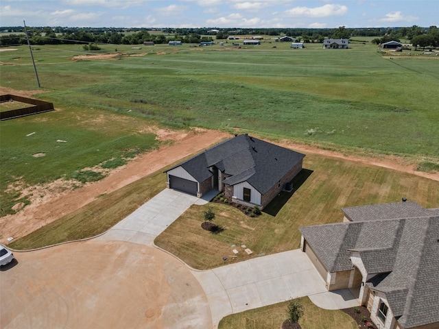 1348 Oleander Dr, Tolar, TX 76476 - aerial view of sparsely populated area