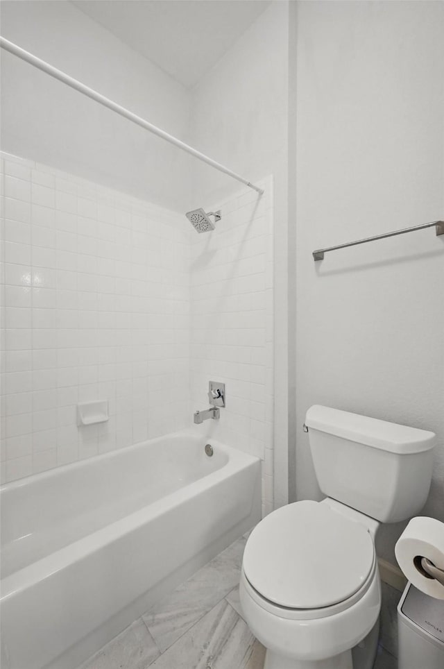 1325 Capstan Dr, Allen, TX 75013 - full bathroom featuring toilet and bathing tub / shower combination