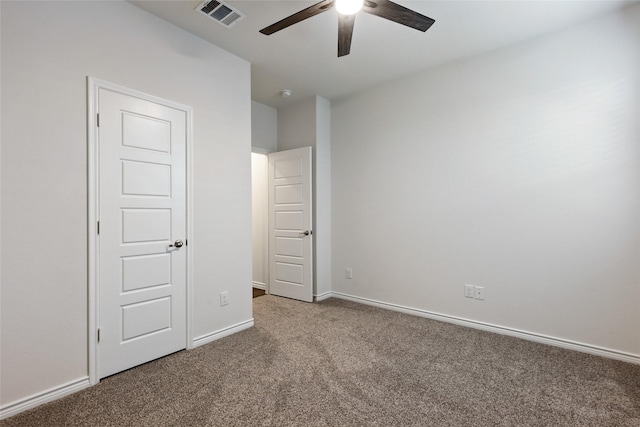 855 Revere Ct, Fate, TX 75189 - unfurnished bedroom featuring carpet flooring, baseboards, and a ceiling fan