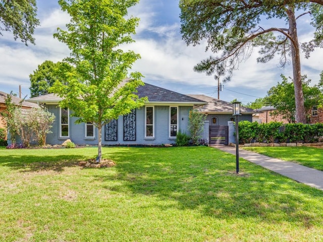 4857 Fallon Pl, Dallas, TX 75227 - single story home with a front yard