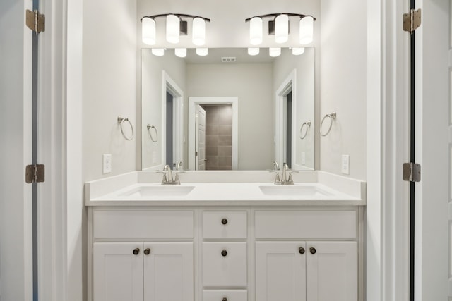 4106 Tamarack Ln, Royse City, TX 75189 - full bathroom featuring double vanity