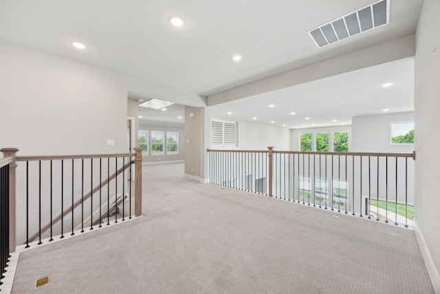4106 Tamarack Ln, Royse City, TX 75189 - hall featuring recessed lighting, carpet, and baseboards