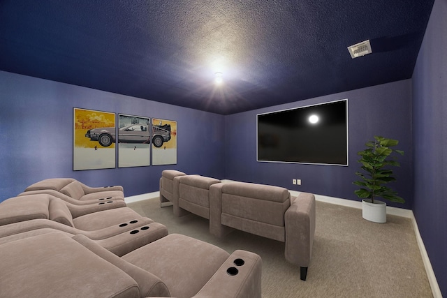 5901 Kildare Ct, Mckinney, TX 75071 - carpeted home theater room featuring baseboards