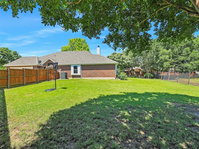6023 Vista Ln, Sachse, TX 75048 - view of yard with central AC unit