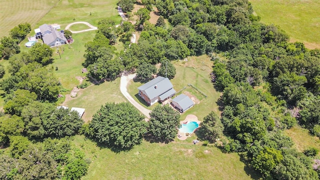 1147 Vz County Road 3417, Wills Point, TX 75169 - drone / aerial view of a pool area