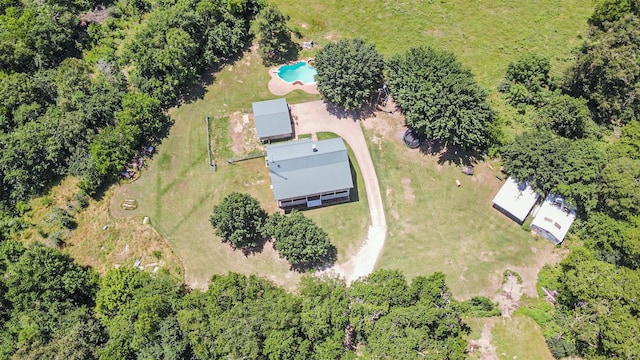 1147 Vz County Road 3417, Wills Point, TX 75169 - drone / aerial view of a pool
