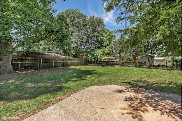 4102 Glen St, Bossier City, LA 71112 - view of yard featuring a patio