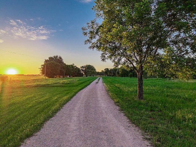 1343 Buster Chatham Rd, Waco, TX 76705 - view of dirt / gravel road