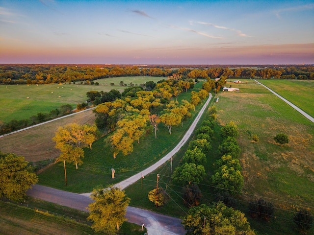 1343 Buster Chatham Rd, Waco, TX 76705 - aerial view of property and surrounding area featuring rural landscape