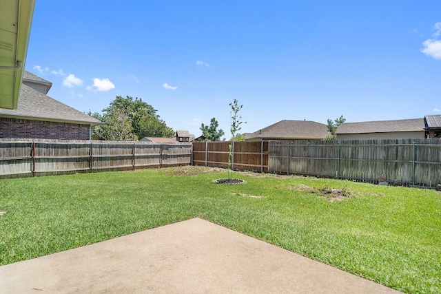6132 Farrah Dr, Fort Worth, TX 76131 - view of yard with a patio area