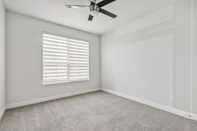 906 Overton Ave, Celina, TX 75009 - carpeted spare room featuring a ceiling fan and baseboards