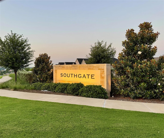 317 Mcconathy Way, Flower Mound, TX 75028 - community sign featuring a yard