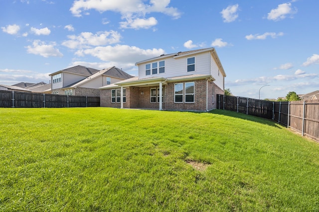 1901 Brahorn Ln, Fort Worth, TX 76131 - rear view of house featuring brick siding