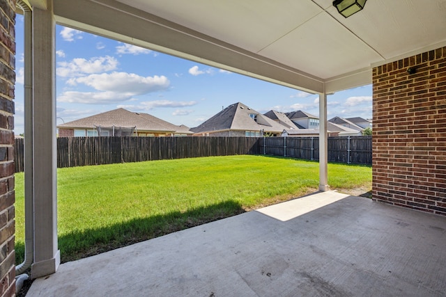 1901 Brahorn Ln, Fort Worth, TX 76131 - view of patio with a residential view