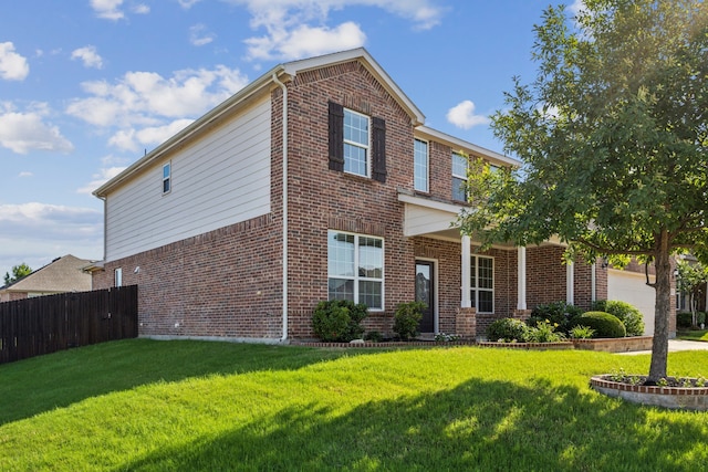 1901 Brahorn Ln, Fort Worth, TX 76131 - view of front of house with brick siding