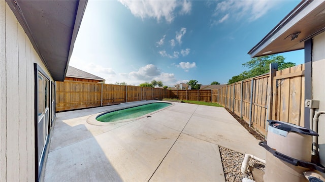4917 Meadow Vista Pl, Garland, TX 75043 - view of pool with a fenced backyard and a patio area