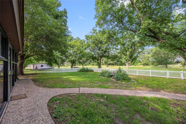 1025 S Lamar St, De Leon, TX 76444 - view of yard