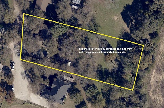 1025 S Lamar St, De Leon, TX 76444 - map of property location with property boundaries highlighted