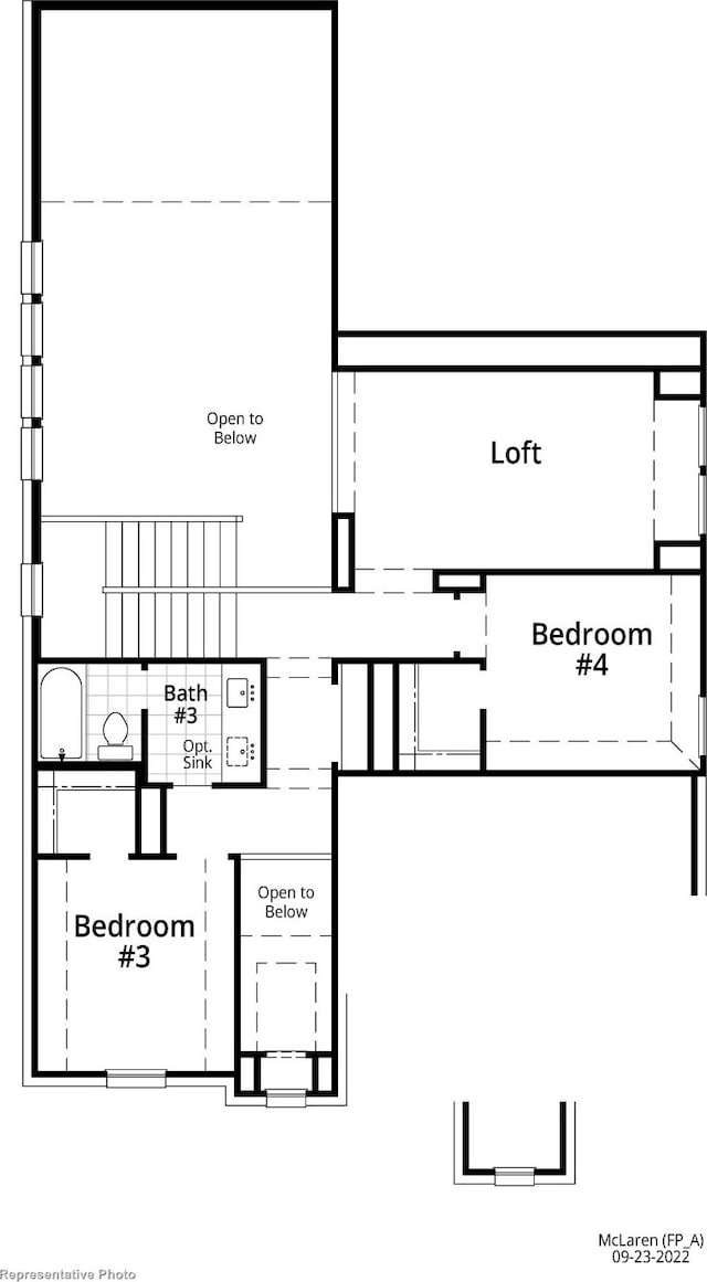 8409 Peach St, Justin, TX 76247 - floor plan / room layout