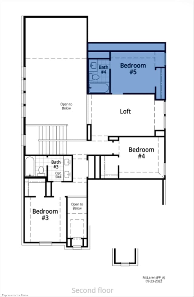 8409 Peach St, Justin, TX 76247 - property floor plan