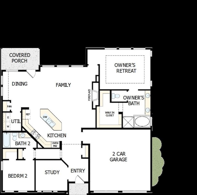 2065 Spotted Fawn Dr, Arlington, TX 76005 - room layout
