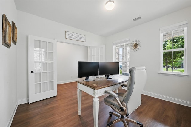 3501 Alamosa River Dr, Prosper, TX 75078 - office space featuring baseboards and wood finished floors