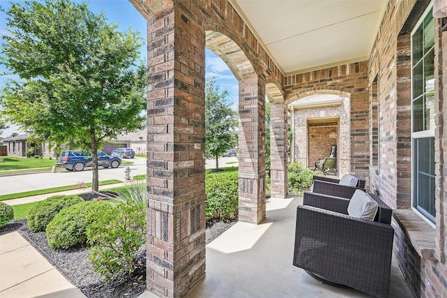 3501 Alamosa River Dr, Prosper, TX 75078 - view of porch