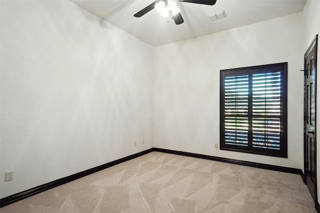 950 Roxbury Way, Keller, TX 76248 - unfurnished room with ceiling fan, light carpet, and baseboards