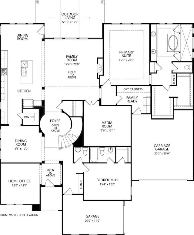 1612 Rolling Oaks Dr, Fort Worth, TX 76008 - property floor plan
