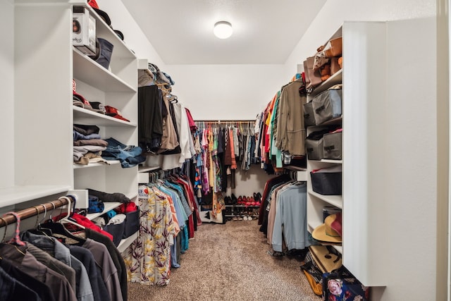 1685 Laramie Ln, Burleson, TX 76028 - walk in closet featuring carpet floors