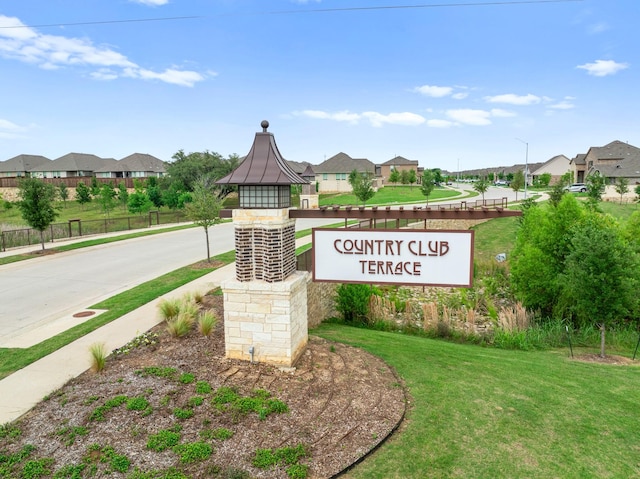 601 Big Horn Pass, Denton, TX 76210 - community sign featuring a residential view