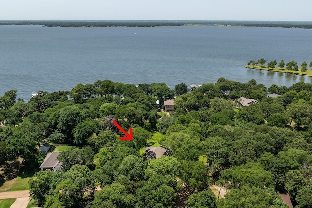 120 Royalwood Dr, Mabank, TX 75156 - aerial view of a large body of water