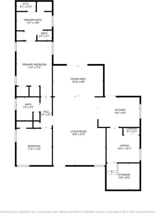 5022 W Hanover Ave, Dallas, TX 75209 - property floor plan