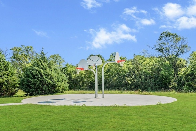912 Firewood Way, Anna, TX 75409 - view of basketball court featuring a yard and community basketball court