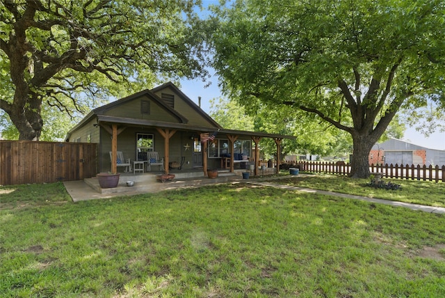 8700 Fm 920, Peaster, TX 76088 - rear view of house featuring a patio area