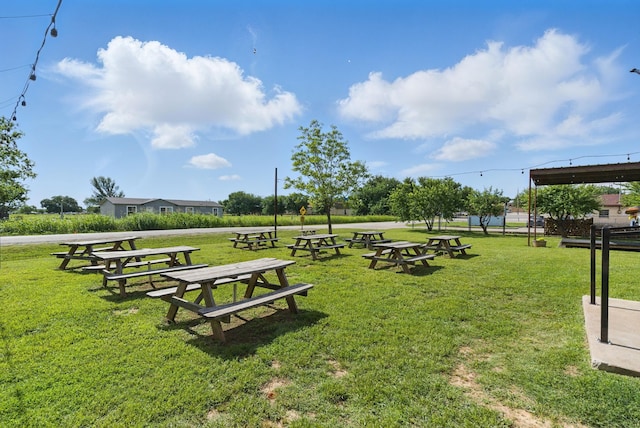 8700 Fm 920, Peaster, TX 76088 - view of property's community featuring a lawn