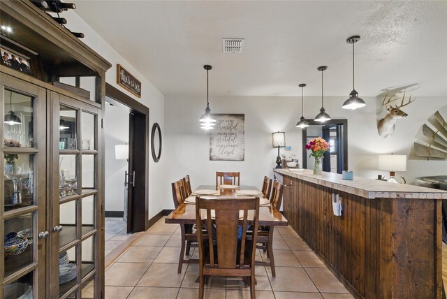 8700 Fm 920, Peaster, TX 76088 - dining room featuring light tile patterned floors