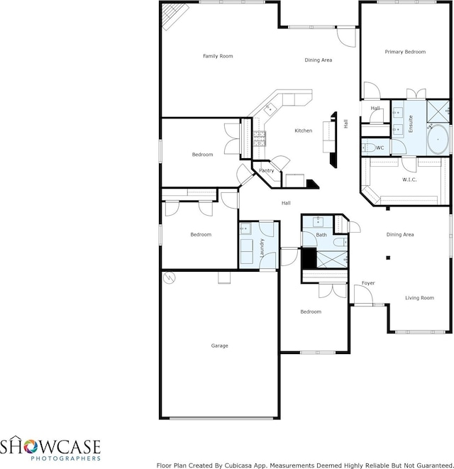 6504 Bluebird Dr, Arlington, TX 76001 - property floor plan