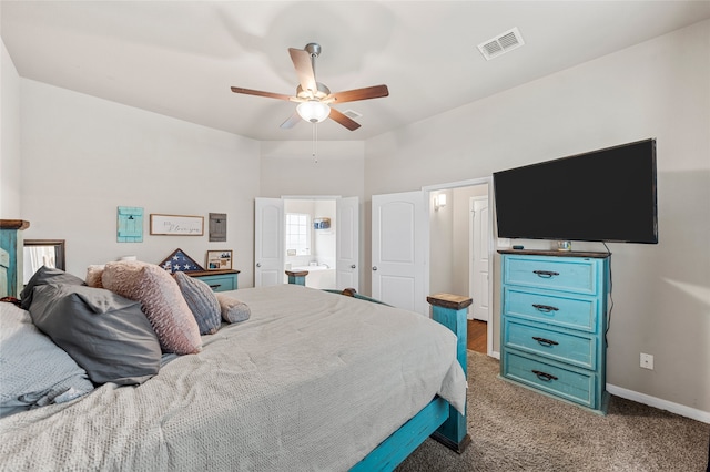 3224 Risinger Rd, Waco, TX 76655 - carpeted bedroom featuring baseboards and ceiling fan