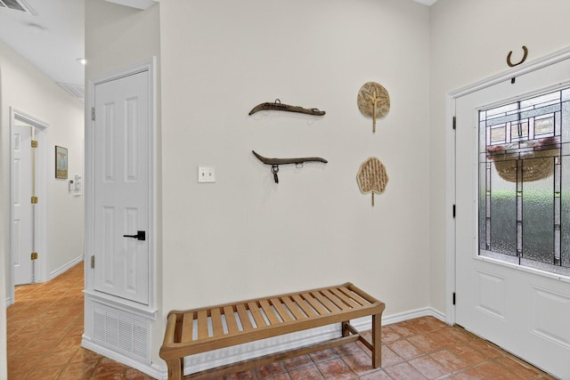 616 Crowley Rd, Arlington, TX 76012 - foyer with light tile patterned floors and baseboards