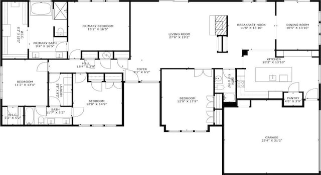 7101 Odell Ave, Rockwall, TX 75087 - property floor plan