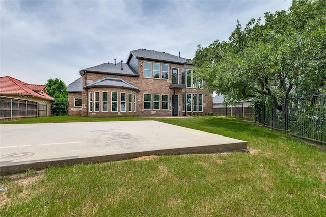 2007 Hill Country Ct, Arlington, TX 76012 - rear view of property with brick siding and a patio area