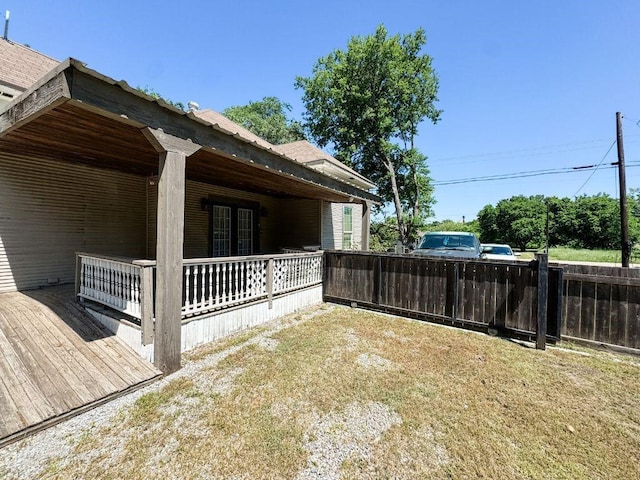 211 W Saunders St, Trenton, TX 75490 - view of yard