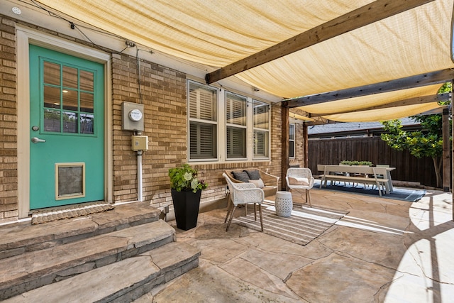 5510 Monticello Ave, Dallas, TX 75206 - view of patio / terrace with outdoor dining area