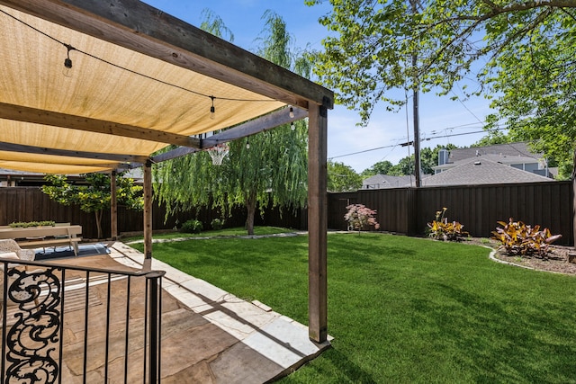 5510 Monticello Ave, Dallas, TX 75206 - view of yard with a patio