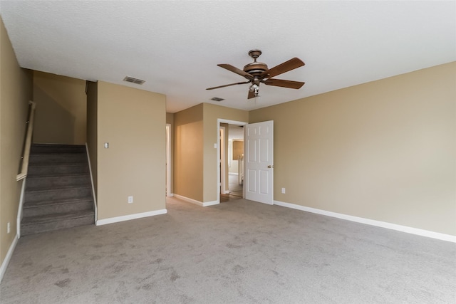 226 Miramar Dr, Arlington, TX 76002 - unfurnished room featuring a ceiling fan, carpet flooring, and baseboards