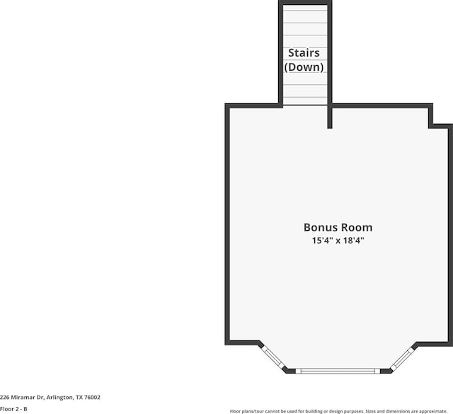 226 Miramar Dr, Arlington, TX 76002 - floor plan / room layout