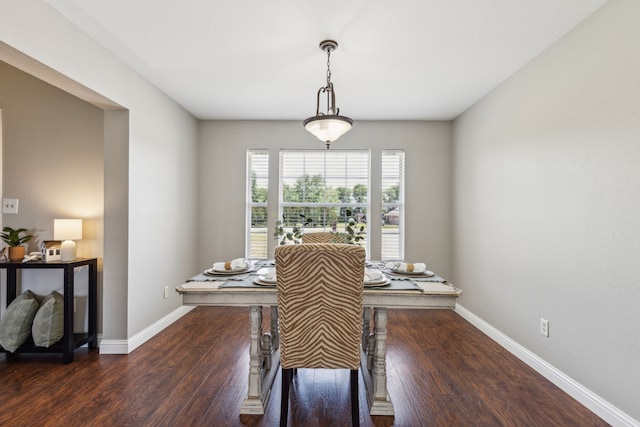 830 Cross Timbers Dr, Lowry Crossing, TX 75069 - dining area featuring wood finished floors and baseboards