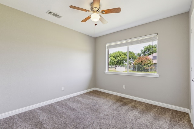 830 Cross Timbers Dr, Lowry Crossing, TX 75069 - carpeted spare room with ceiling fan and baseboards