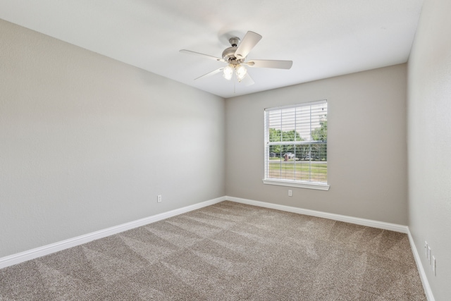 830 Cross Timbers Dr, Lowry Crossing, TX 75069 - unfurnished room featuring carpet flooring, a ceiling fan, and baseboards